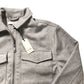 River Island Men's Casual Zip Jacket Grey Size M Wool Blend