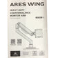 Ares Wing GDT1004 Heavy Duty Counterbalance Monitor Arm VESA Compatible