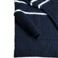 Rivers Island Striped Jumper Navy White Knit Sweater Size M