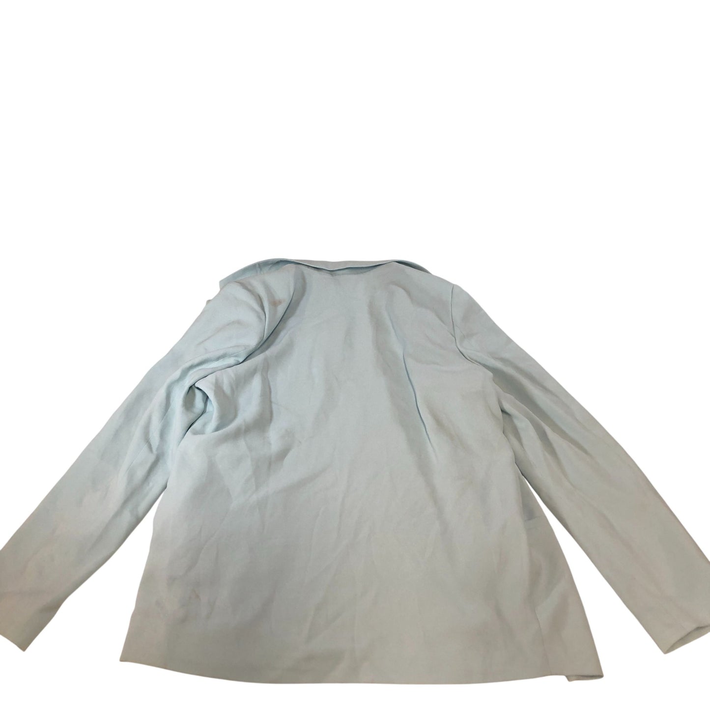 Soaked In Luxury Shirley Blazer LS Size L Women's Light Blue New with Defects