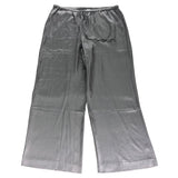 The White Company Women's Night Trousers Grey 100% Viscose Elastic Waistband L