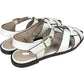 Hadley Cream Leather Fisherman Sandals Size UK 7