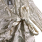 River Island Wrap Top UK12 Women's Long Sleeve Satin Cream Blouse