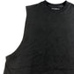 River Island Sleeveless Vest Top UK Size S Black Cotton Casual Wear
