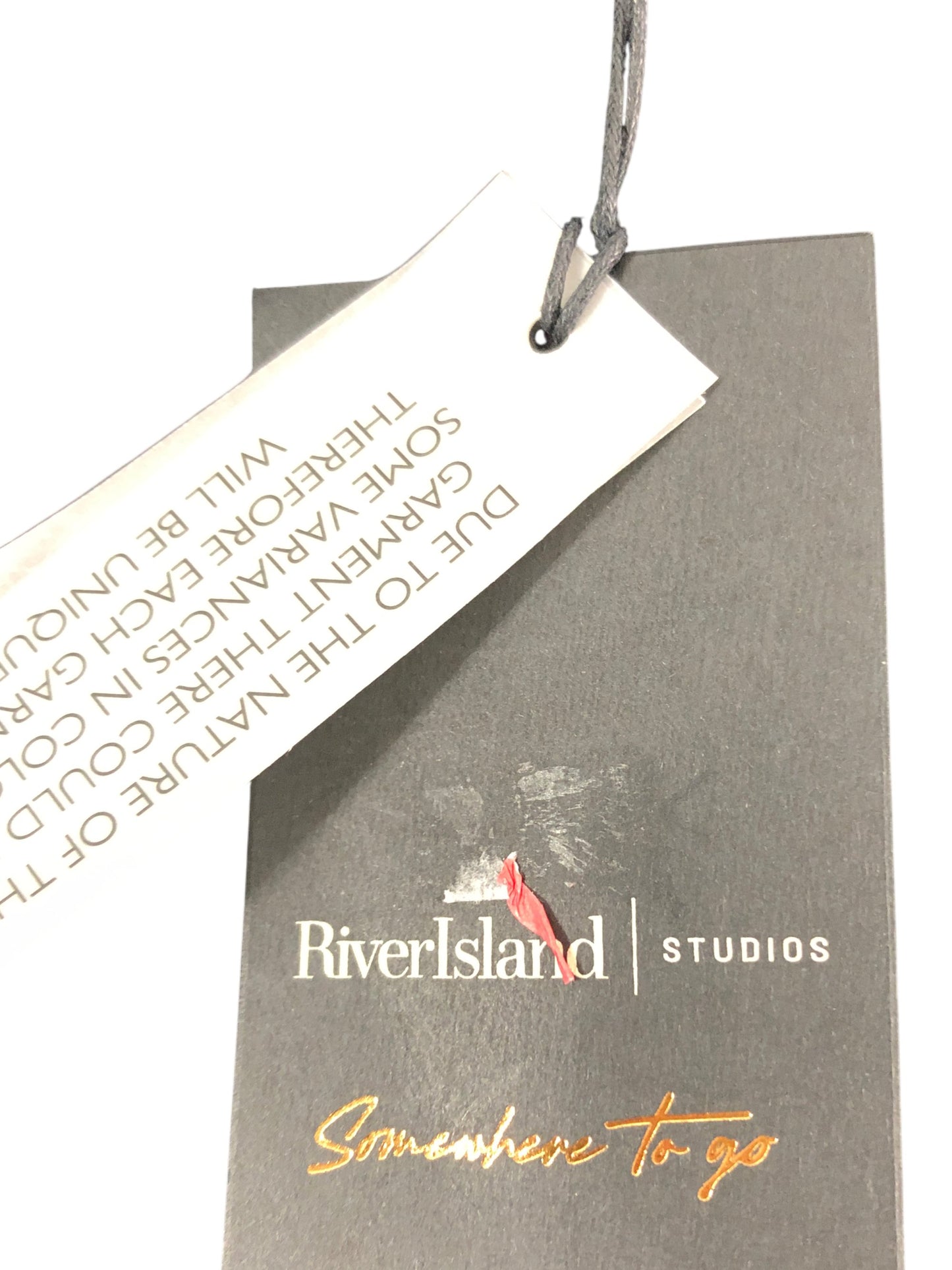 River Island Studios Women's Black Embroidered Shorts Size 20 Summer Style