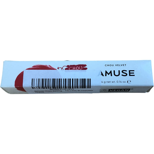 AMUSE Chou Velvet Lipstick 07 Falling Blossoms 4g Vegan New Makeup