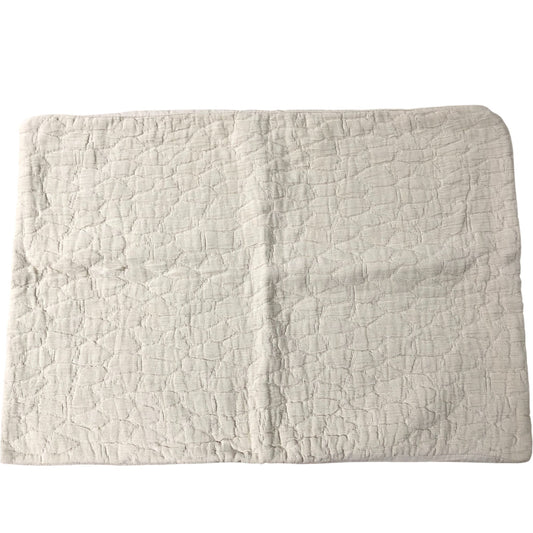 Organic Cotton Pillowcase Bedding 100% Cotton Beige Soft Fabric 56cm x 38cm