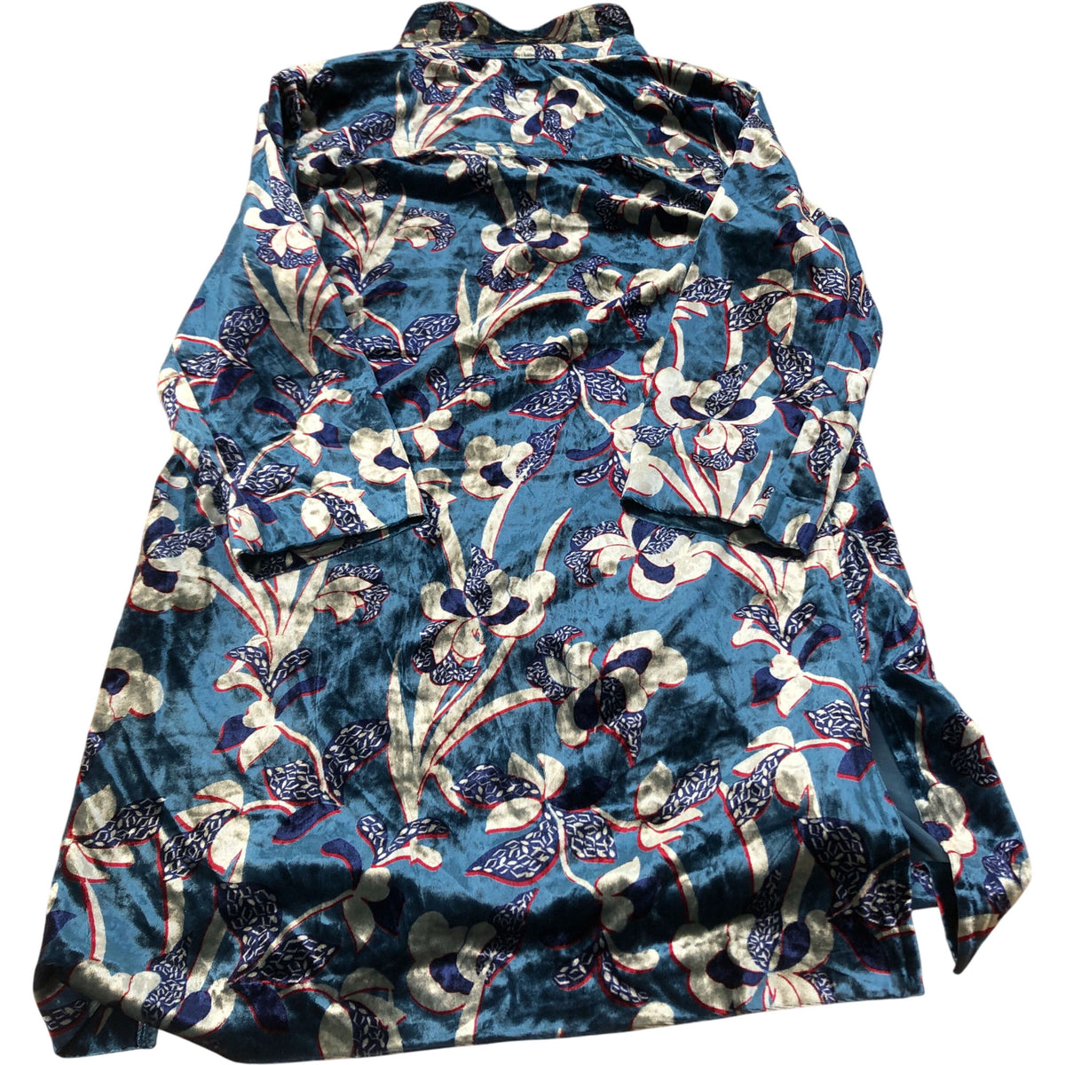 Long Sleeve Shirt Women's Floral Print Viscose Blend
