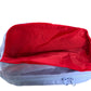 Cosmetic Toiletry Bag Reusable Travel Pouch Zip Closure Waterproof Blue Red