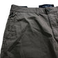 Branded 90s Straight Chinos 34W 32L Men's Casual Trousers Brown Stretch