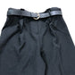 Lipsy London Black Barrel Trousers UK18 Belted