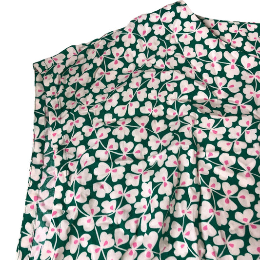 Boden Green Floral Shell Top - Size 22
