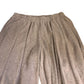Trousers Beige Relaxed Wide Leg Fit Joggers Cotton Mix