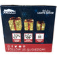Joie Domi 3pcs Transparent Gift Box LED Holiday Lights Decor Indoor Use