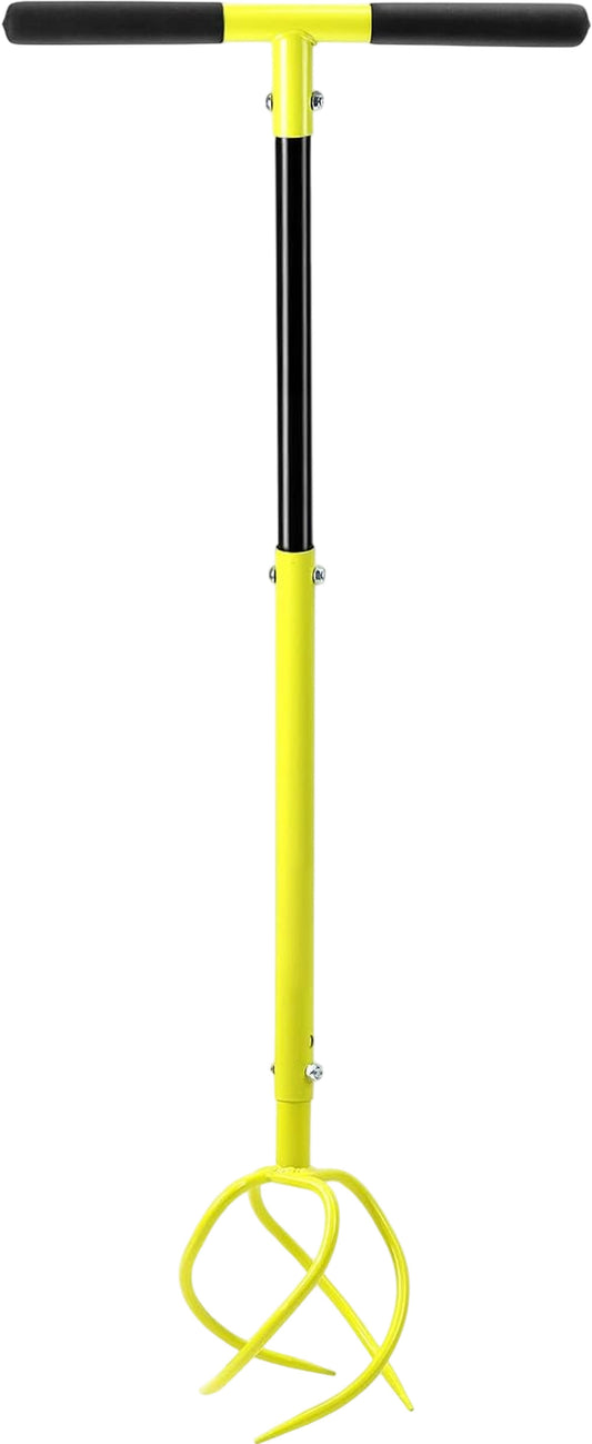Twist Tiller Cultivator Ergonomic Gardening Tool 37 Inch Garden Hand Tools