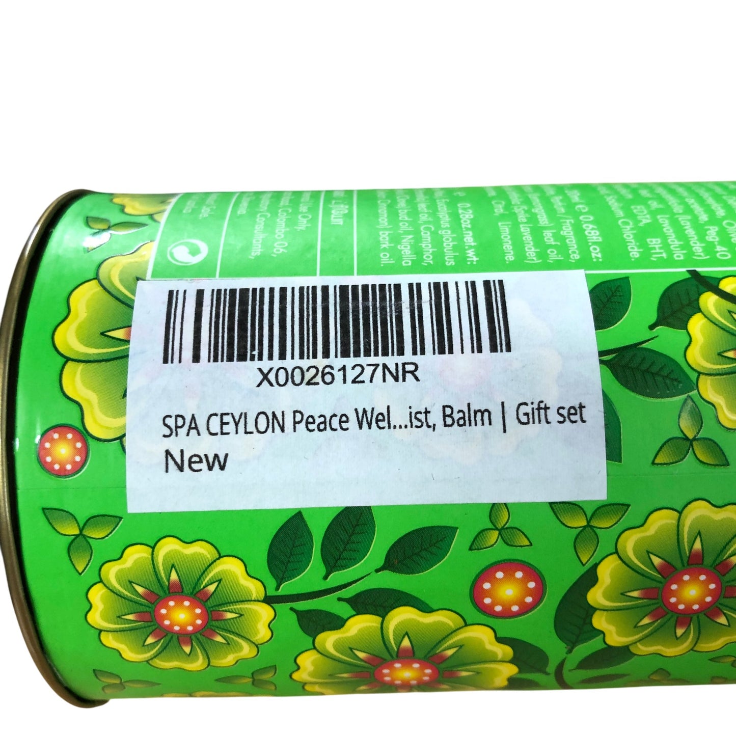 SPA CEYLON Peace Wellness Trio Gift Set Ayurvedic Body Care New