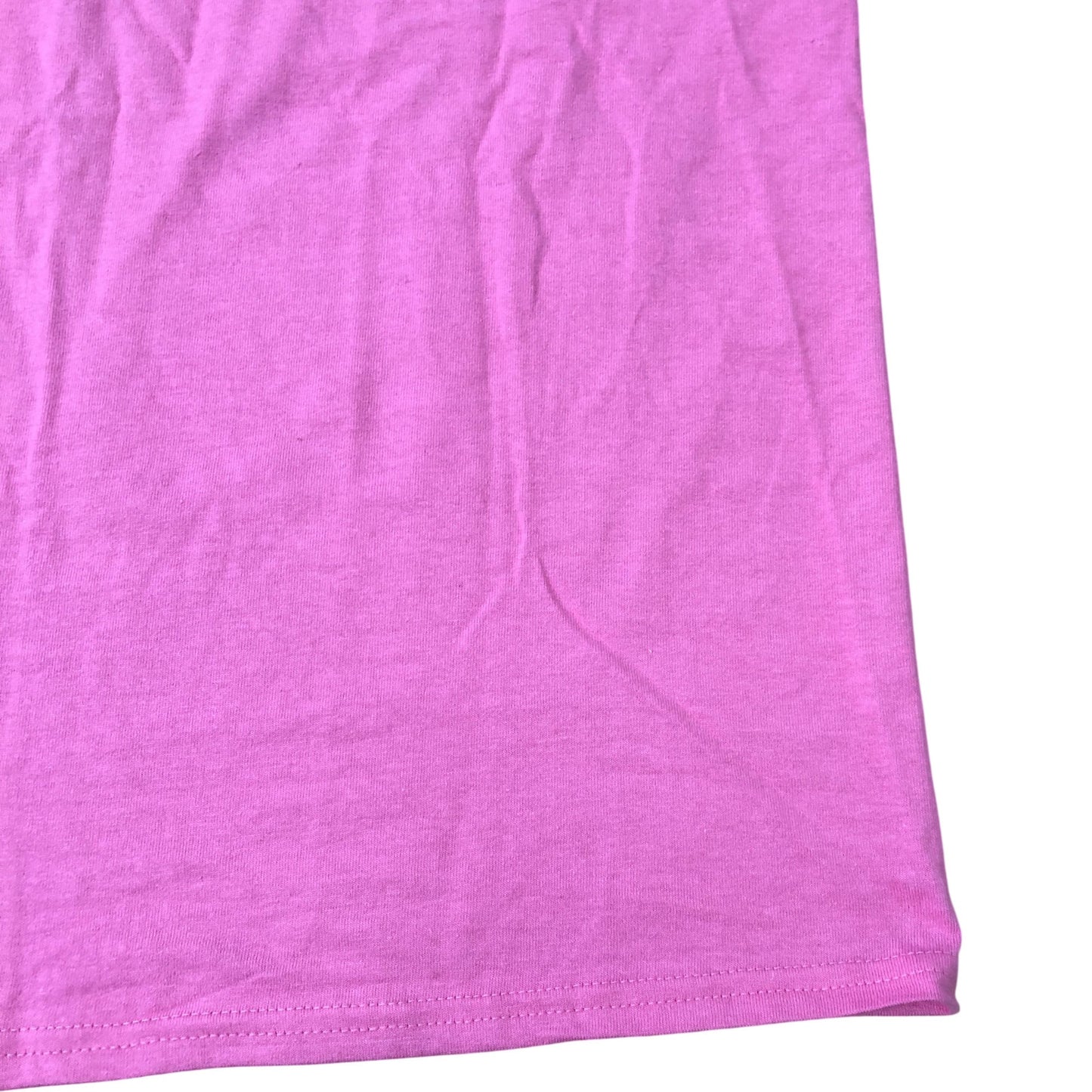 Gildan Ultra Cotton T-Shirt Pink Size L Men's Short Sleeve Classic Fit