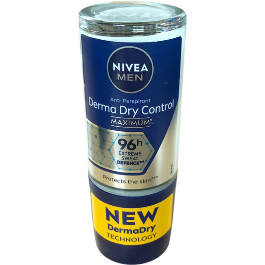 Nivea Men Derma Dry Control Anti-Perspirant Maximum 96 Extreme Sweat Defence