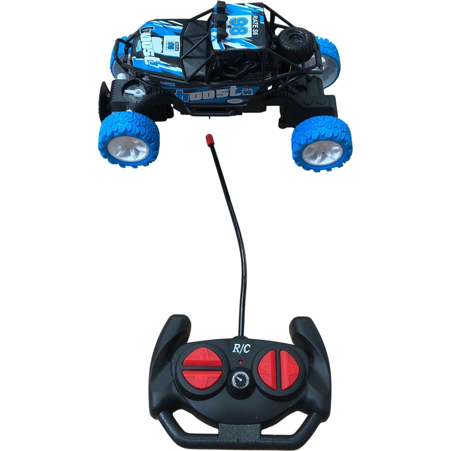 Boost Climbing Car R/C Remote Control 1:16 Off-Road Toy Vehicle Blue