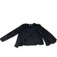 River Island UK16 Women's Black Long Sleeve Top with Silver Dots