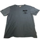 Tokyo Laundry T-Shirt Men's Size M Grey Palm Print Cotton Short Sleeve