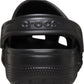 CROCS Classic Clogs UK Unisex Size M8/W9 Lightweight Comfortable Black Sandals