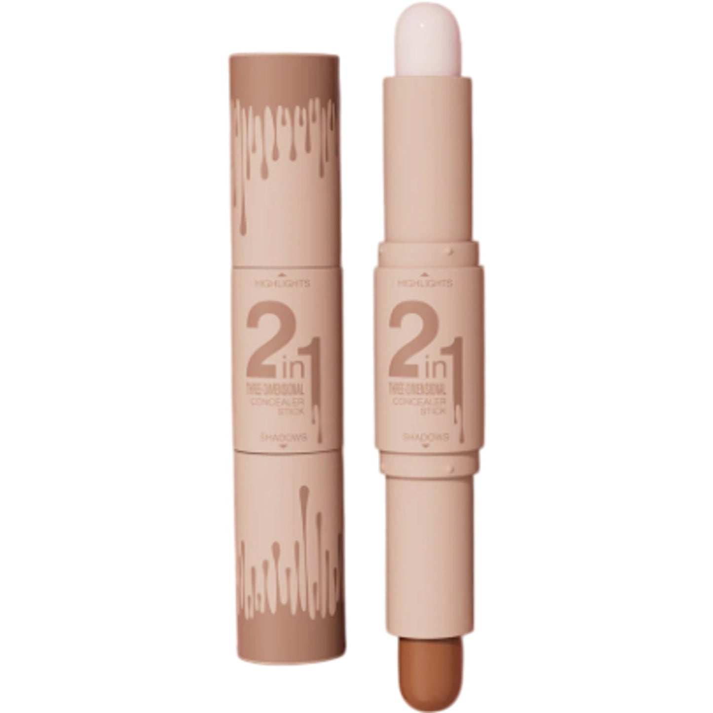 HelloKiss 2 in 1 Three Dimensional Concealer Stick Shade 01 New Make Up