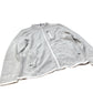 Weird Fish Organic Cotton Jacket Men's Zip Front Lightweight Grey Style XL