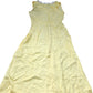 Baukjen Yellow Lace Detail Dress UK12 Women's Lightweight Summer Style