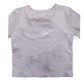 River Island Girls Pink Shimmer Cut Out Short Sleeve Top Age 11-12