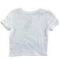 River Island White T-Shirt 5-6 Years Casual Kids Paradis Print Short Sleeve