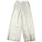 Lined Striped Trousers UK Size 8 Women's Casual Comfort Wide Leg