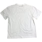 AllSaints Unisex T-Shirt White Casual Short Sleeve Classic Fit 4-5 Years