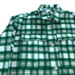 River Island Women's Flannel Check Jacket UK Medium Green Checked