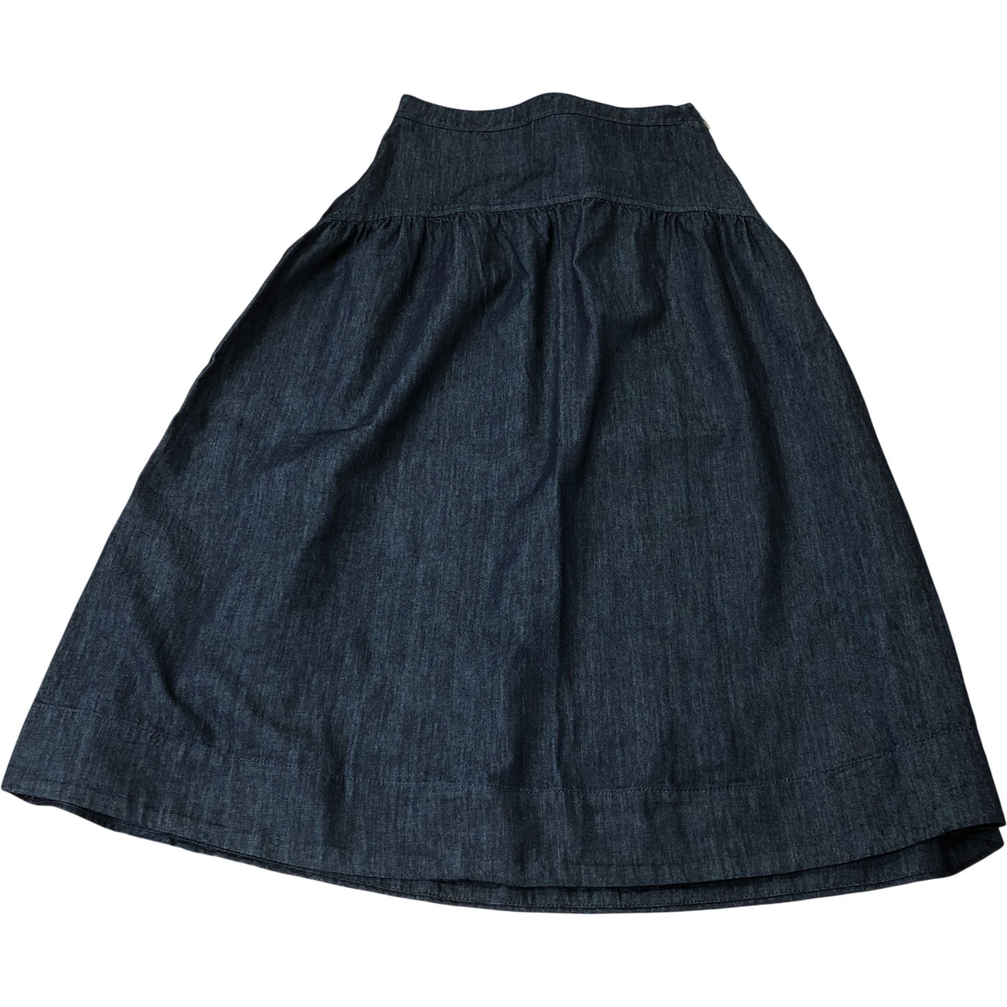 Dark Indigo Denim Maxi Skirt Size 10