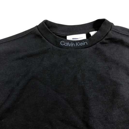 Calvin Klein Jeans Women's Sweatshirt Size 14 Black Cotton Blend Casual Wear