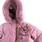 Pink Girls Coat 2 Years Fur Hood