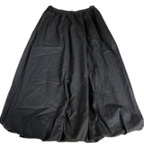 River Island Women's Black Flared Pleated Style Soft Polyester Cotton Blend