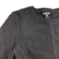 River Island Women's Black Ribbed Long Sleeve Top Size UK18 Bubble Hem