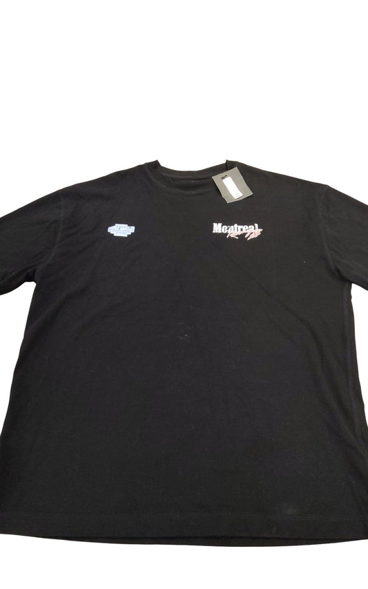 River Island Montreal Racing M T-Shirt Black Men’s New With Tags