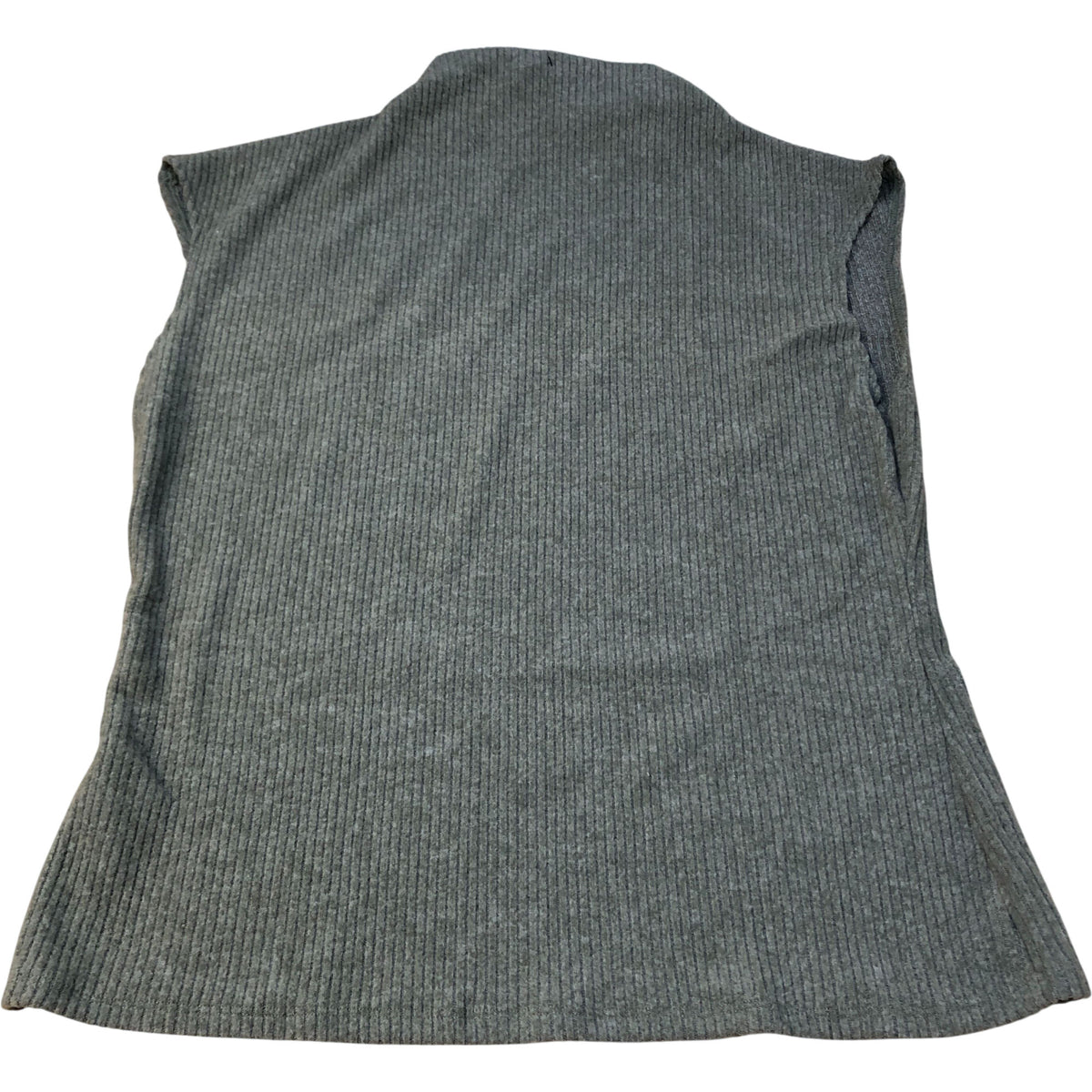 River Island Sleeveless Ribbed Vest Top UK Size 16 Olive Green Women's Polyester