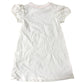 River Island Mini Girls Dress 2-3 Years White Short Sleeve Floral Design