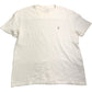 AllSaints Men's White Organic Cotton T-Shirt Size M Regular Fit Casual Top