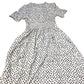 Baukjen Polka Dot Midi Dress UK12 Women's Short Sleeve Viscose