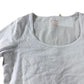 Boden White Scoop Long Sleeve Top - Size 10