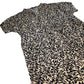 Soaked In Luxury  SLarowe Dress SS Women's Beige Black XL