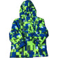 Mountain Warehouse Snow Puffer Kids Jacket Bright Green Blue 3-4 Years