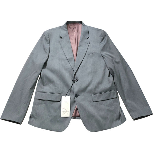 River Island Grey Suit Jacket 44R Men's Slim Fit Formal Blazer New with Tags