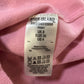 River Island UK8 Women's Pink Sweater Top With White Long Sleeves And Buttons
