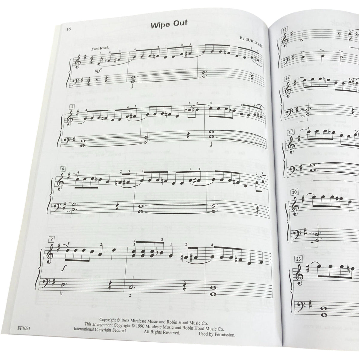 ChordTime Piano Rock n Roll Level 2B Arranged by Faber and Faber Music Book